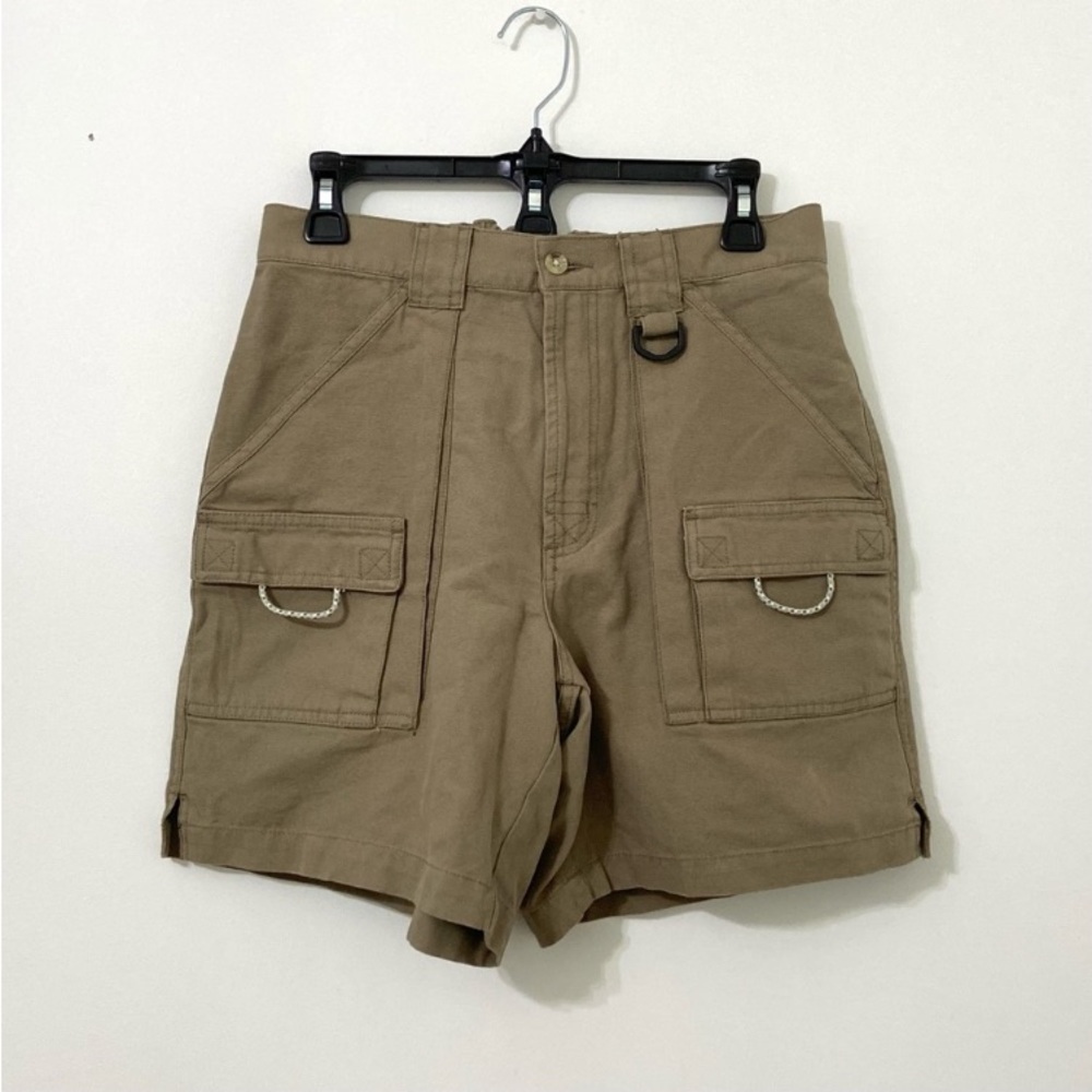 COLUMBIA PFG Army Green Cargo Shorts   Fishing Gear Army  High Rise Size Mens M